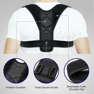 Posture Clavicle Support Corrector Back Straight Shoulders Brace Strap — view 7