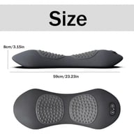 Lumbar Pillow Massage Heating Waist Pad | Pain Relief Heat Therapy — view 9