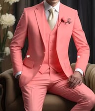 Elegant Business Banquet Suit Set For Men | Three-Piece Formal Wear — view 18