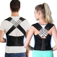 2pcs Anti Hunchback Correction Strap For Women, Invisible Posture Correction Strap, Posture Correction, Shoulder Opening, Beautiful Back, Straight Waist, Anti Hunchback Artifact — view 3