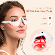 Red Light Therapy Eye Massager Glasses | Fatigue & Dark Circle Relief — view 10