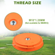 Universal Petrol Trimmer Head Replacement Strimmer Bump Feed Line Spool Cutte — view 18