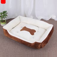 Large Warm Plush Dog Bed Mat Washable Calming Cushion 60x80cm — view 6