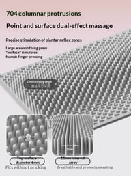 Foot Massage Pad with Acupressure Points | Reflexology Toe Plate — view 9