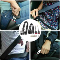 Universal 3-Point Inertia Seat Belt Kit | 2 Sets for Cars & Trucks — view 4
