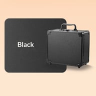 Large-capacity Cosmetic Case With Magnetic Lighting And Mirror Storage — view 5