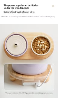 Cat Ceramic Automatic Circulating Filter Water Dispenser — view 6