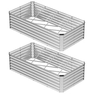 Galvanized Raised Garden Bed | Rust-Resistant Steel Planting Box — view 14