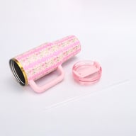 Portable Car Ice Tumbler With Straw Stainless Steel Insulated Cup — view 18