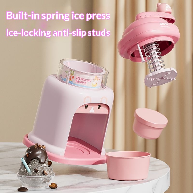 Hand-Cranked Ice Shaver For Kids | Fun Home Shaved Ice Maker