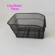 Mountain Bike Rear Rack Basket | Durable Metal Mesh Storage — view 14