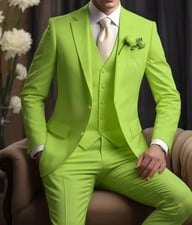 Elegant Business Banquet Suit Set For Men | Three-Piece Formal Wear — view 5