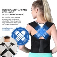 2pcs Anti Hunchback Correction Strap For Women, Invisible Posture Correction Strap, Posture Correction, Shoulder Opening, Beautiful Back, Straight Waist, Anti Hunchback Artifact — view 6