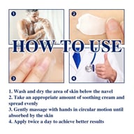 Four-step application guide for using prostatitis relief cream correctly