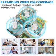 Dual-Band WiFi Signal Booster 1200M | Gigabit Wireless Repeater Canada — view 12