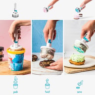 Ice-cream Spoon Maker Ice Cream Sandwich Rotating Spoon DIY Ice Cream Making — view 19