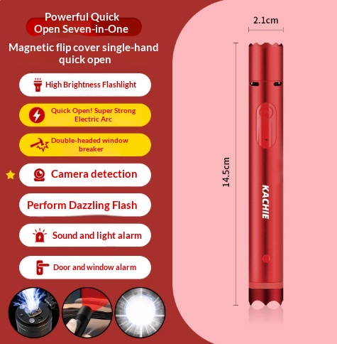 7-in-1 Self Defense Tool for Women | Legal Personal Safety Device