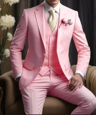 Elegant Business Banquet Suit Set For Men | Three-Piece Formal Wear — view 11