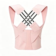 Four-step guide to wearing XXXL anti-hunchback posture corrector strap correctly