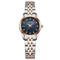 Rhinestone Ultra-thin Womens Shell-face Watch | Elegant Stainless Steel — view 6