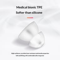 Dual Soft Silicone Ear Tips for Hearing Aids | TPE Material — view 7