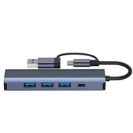 Gigabit Ethernet Port Adapter Dual-head Hub — view 4