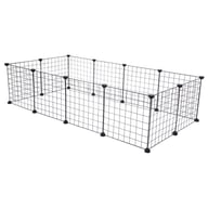 Portable Pet Playpen for Guinea Pigs & Rabbits | Metal Wire Cage — view 12