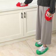 Microfiber Mop Slippers,mop Slippers For Floor Cleaning,Machine Washable And Reusable,3pieces,Suitable For Kitchen, Living Room And Other Occasions — view 8