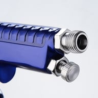 2 X HVLP Spray Gun Kit Air Gravity Feed Vehicle Car Paints1.4MM 0.8MM Nozzle — view 7