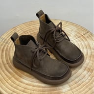 Women's Platform Round Head Ankle Boots | Comfort & Style — view 5