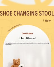 Children's Shoe-Changing Stool with Integrated Entryway Seating and Storage — view 16