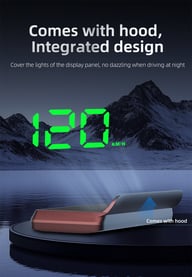 W2 Universal HUD Head-Up Display Car GPS Speedometer | Safe Driving — view 8