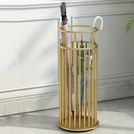 Wrought Iron Umbrella Stand | Modern Home Storage Rack Canada — view 4