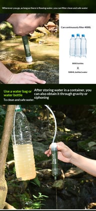 Outdoor Emergency Rescue Flood-Resistant Portable Mini Filter — view 6