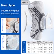 Upgraded Knob-Style Sports Knee Brace Outdoor Running Shock-Absorbing Adjustable Silicone Knee Protector — view 16
