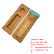 Solid Cork Massage Yoga Block Set | Natural Self-Myofascial Release — view 6