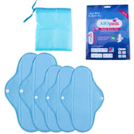 Washable Sanitary Pad Set for Hygienic Care | Reusable Pads Canada — view 4