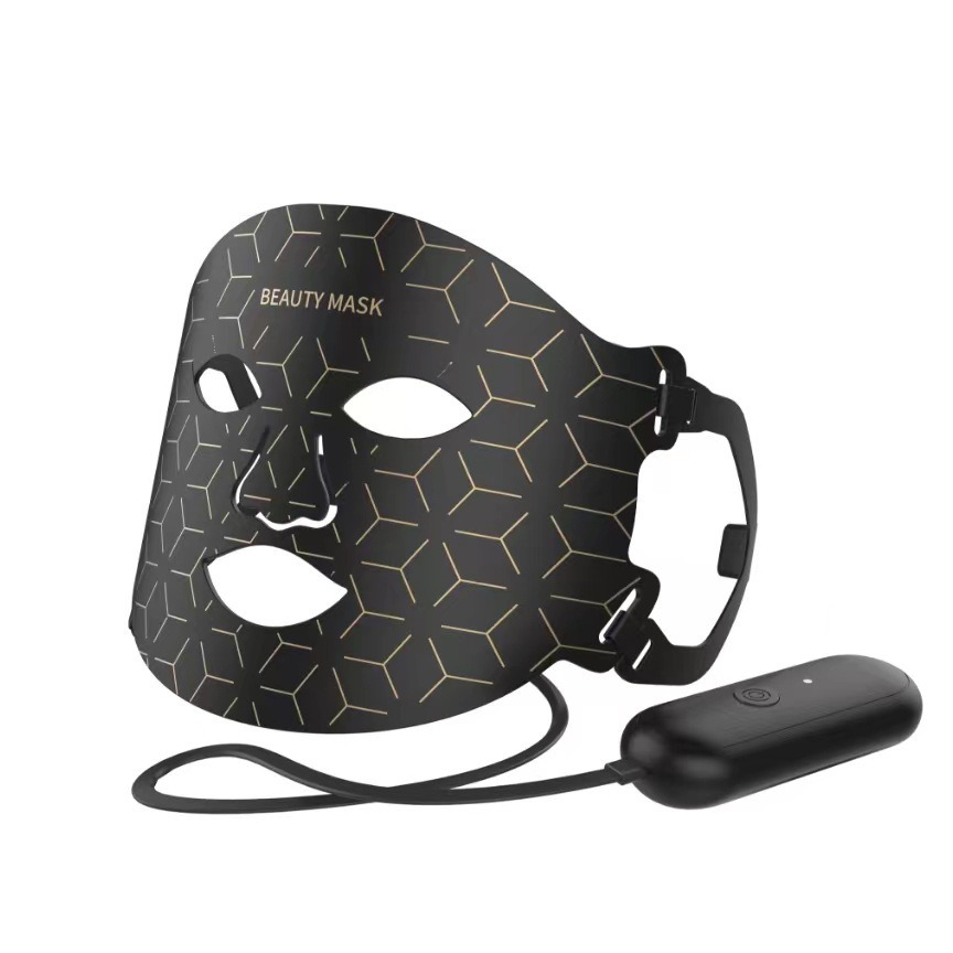 LED Silicone Multicolor Photon Therapy Rejuvenating Facial Mask | Canada