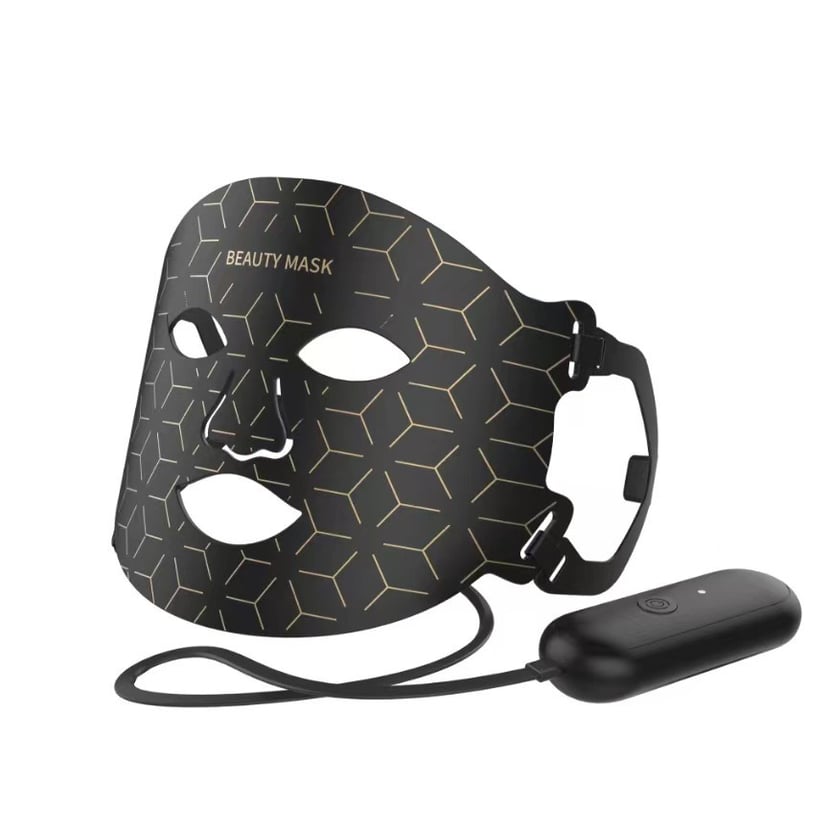 LED Silicone Multicolor Photon Therapy Rejuvenating Facial Mask | Canada