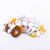Food-Grade Silicone Baby Teether | Cartoon Fox Design | CA$13.59 — view 6