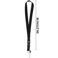 Elegant Solid-Color Phone Lanyard | Secure Neck Strap with Metal Clasp — view 12