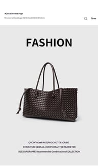 Handmade Woven Bag for Home & Kitchen Storage | Eco-Friendly Tote — view 17