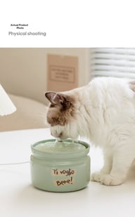 Cat Ceramic Automatic Circulating Filter Water Dispenser — view 7