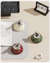 Magnetic Kitchen Timer Lite-Luxury Precise Countdown | Retro Design — view 15