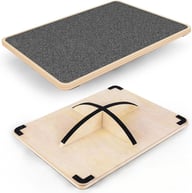 Wooden Yoga Balance Board for Home | Posture & Core Training — view 5