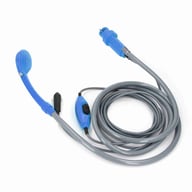 Complete portable camping shower system for vehicle outdoor water access