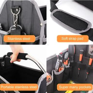 Portable Tool Bag Multifunctional Woodworking Storage Pouch — view 16