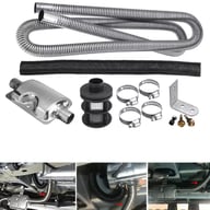 180CM Exhaust Pipe Air Heater Kit | 24mm Silencer & 25mm Filter — view 13