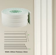 Self-Adhesive EVA Grille Strips | Nail-Free Wood Backdrop Wall Stickers — view 11