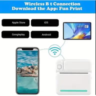 Mini Thermal Printer Bluetooth | Portable Photo Label Printing Machine — view 19
